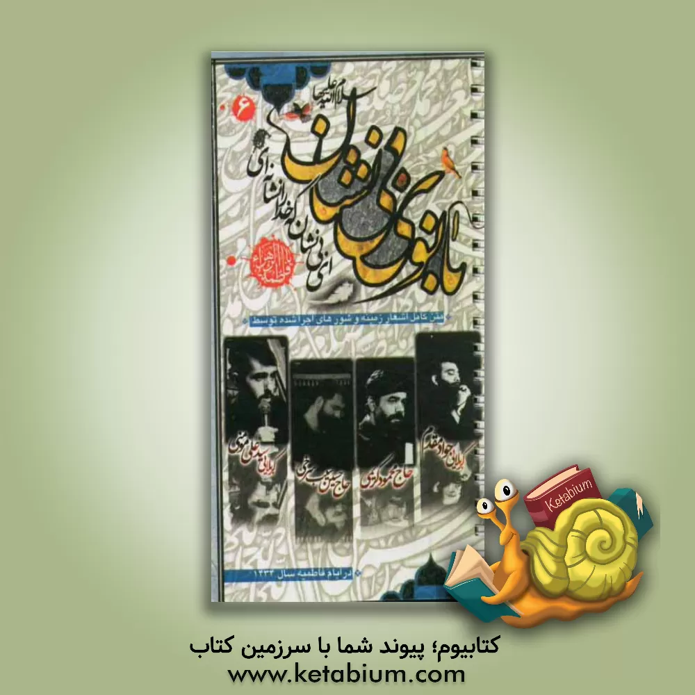 کتاب بانوی بی نشان (6): گلچین شور ایام فاطمیه اثر محمدحسین احمدی