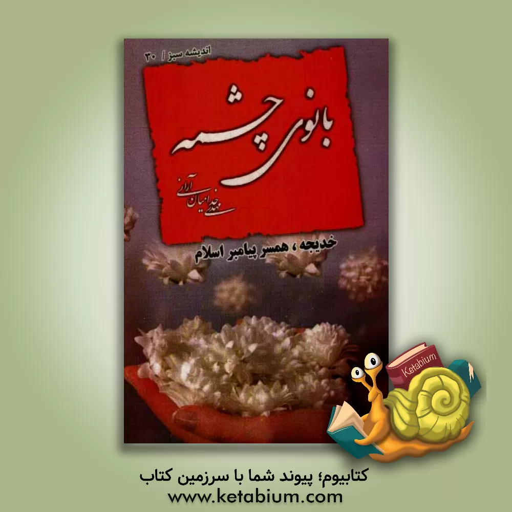 کتاب بانوی چشمه زندگی خدیجه (ع) (همسر پیامبر اسلام) اثر مهدی خدامیان‌آرانی