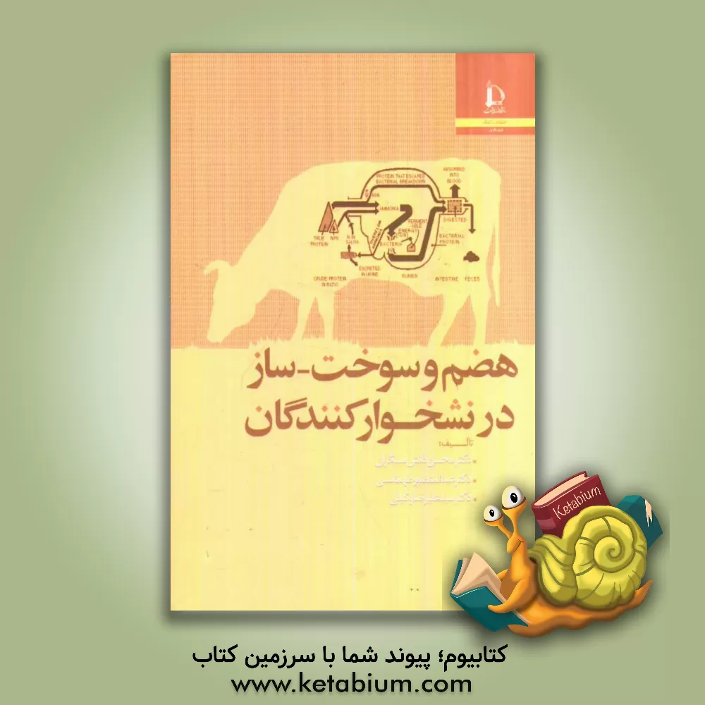 کتاب هضم و سوخت-ساز در نشخوارکنندگان اثر محسن دانش‌مسگران