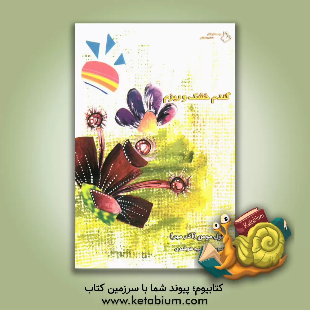 کتاب گندم خشک و ریزم اثر بتول مومن