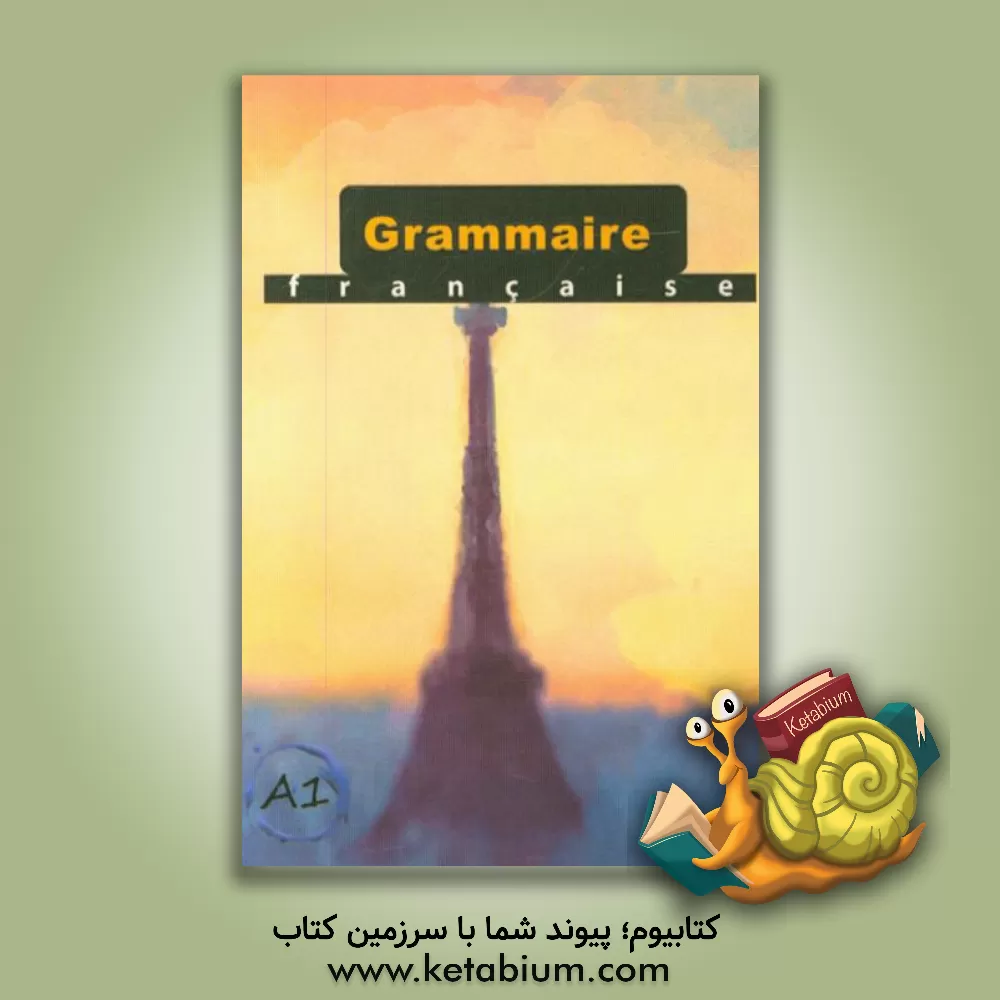 کتاب دستور زبان فرانسه |اثر مبینا رضایی حبیب آبادی