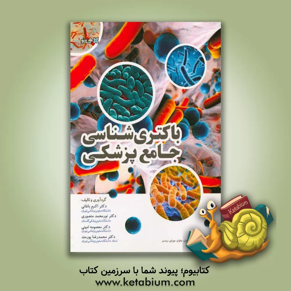 کتاب باکتری شناسی جامع پزشکی اثر معصومه امینی