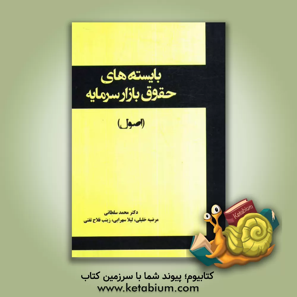 کتاب بایسته های حقوق بازار سرمایه (اصول) اثر محمد سلطانی