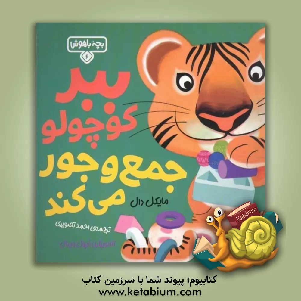 کتاب ببر کوچولو جمع و جور می کند اثر مایکل دال