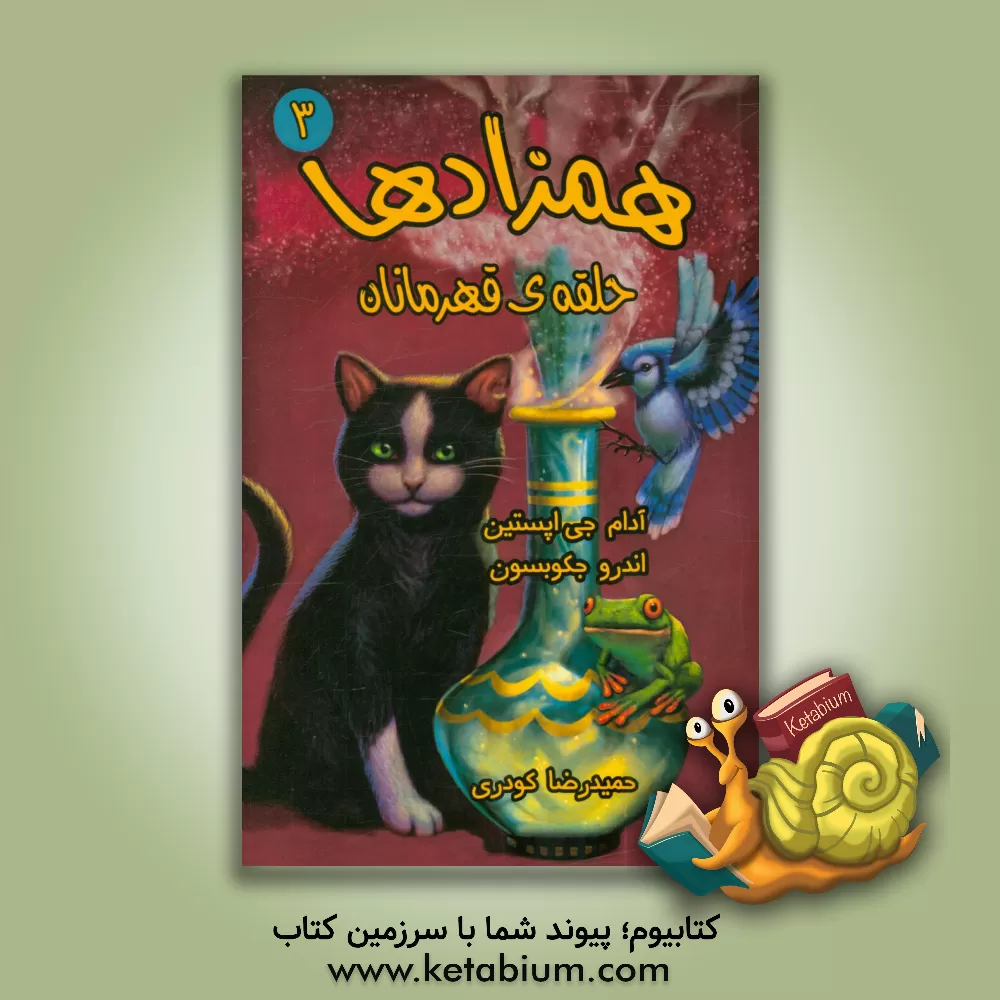 کتاب همزادها:  حلقه ی قهرمانان اثر آدام‌جی. اپستین