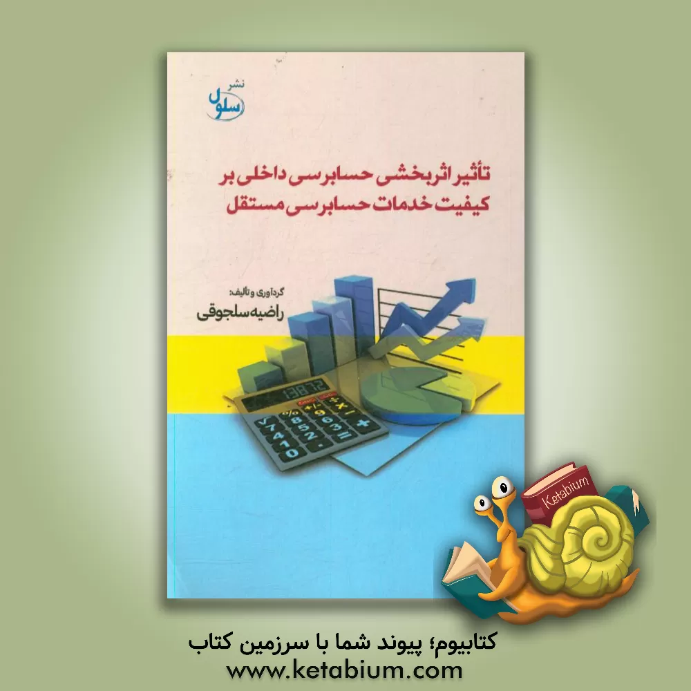 کتاب تاثیر اثربخشی حسابرسی داخلی بر کیفیت خدمات حسابرسی مستقل اثر راضیه سلجوقی