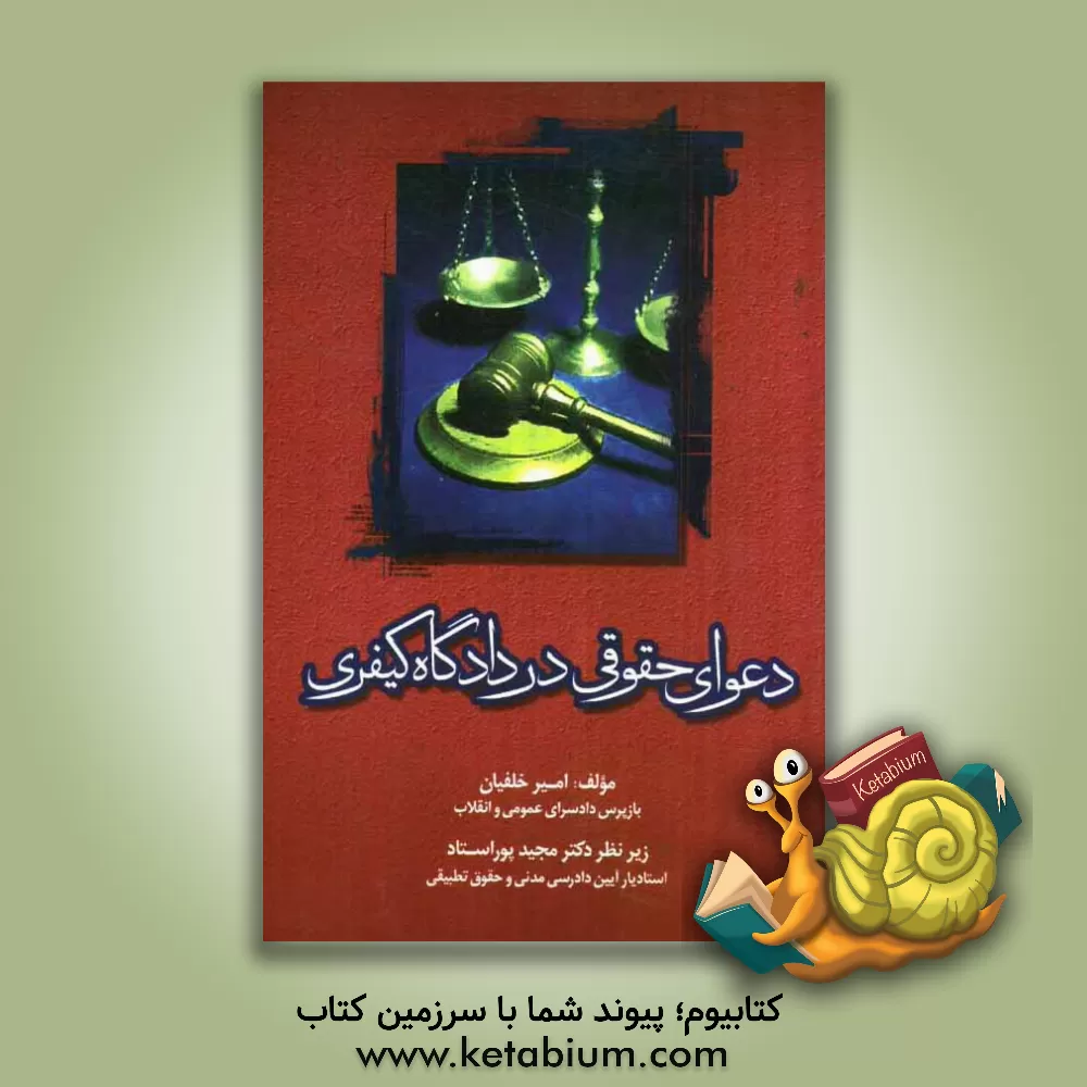 کتاب دعوای حقوقی در دادگاه کیفری اثر امیر خلفیان