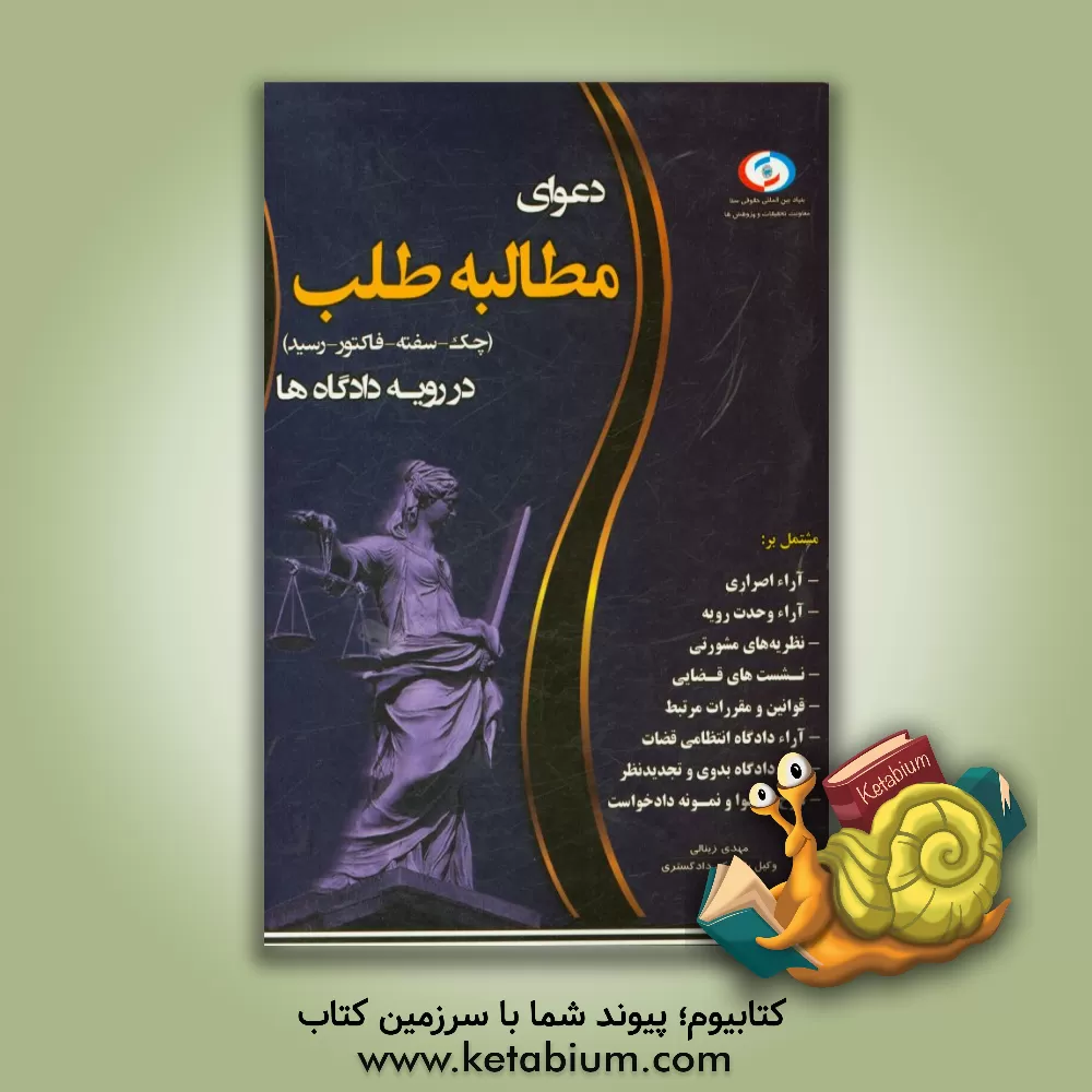 کتاب دعوای مطالبه طلب در رویه دادگاه ها اثر مهدی زینالی