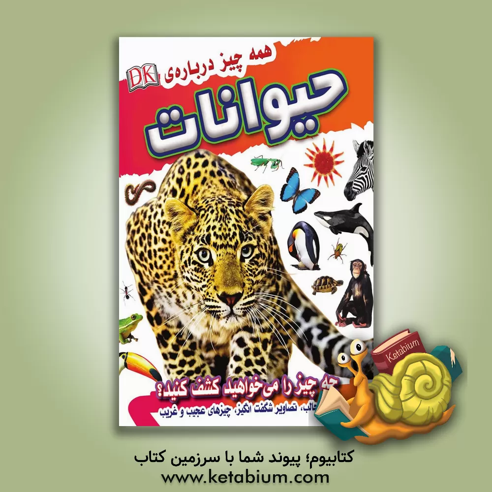 کتاب همه چیز درباره حیوانات اثر آندریا میلز