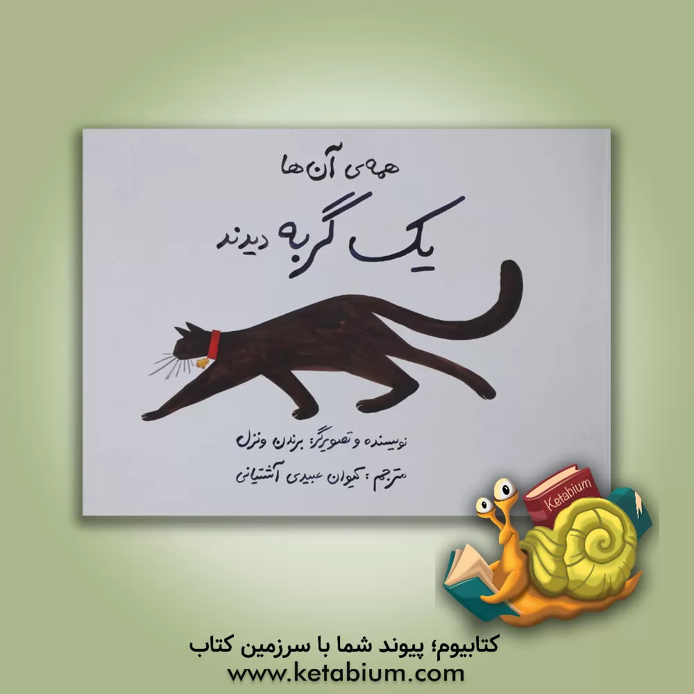 کتاب همه ی آن ها یک گربه دیدند! اثر برندن ونزل