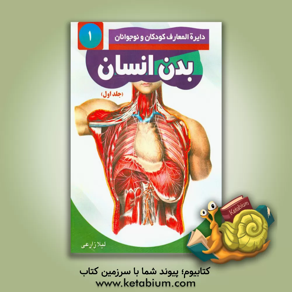 کتاب بدن انسان اثر لیلا زارعی