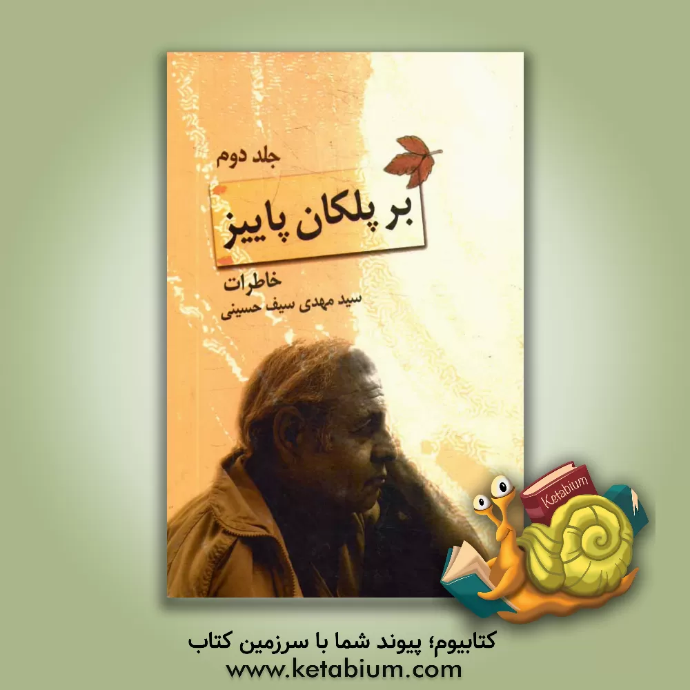 کتاب بر پلکان پائیز اثر محمدمهدی سیف‌حسینی