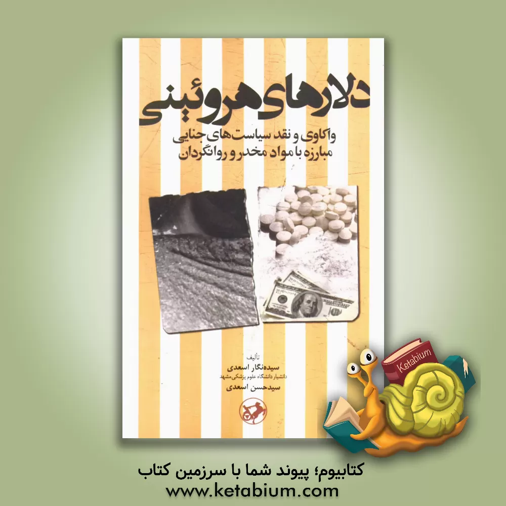 کتاب دلارهای هروئینی: واکاوی و نقد سیاست های جنایی مبارزه با مواد مخدر و روانگردان اثر سیده‌نگار اسعدی