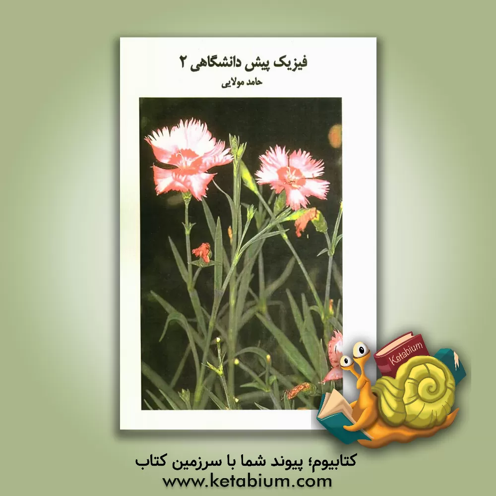 کتاب فیزیک پیش دانشگاهی 2: بررسی و طبقه بندی سوالات چهارگزینه ای فیزیک سال چهارم دبیرستان با پاسخ نامه تشریحی اثر حامد مولایی