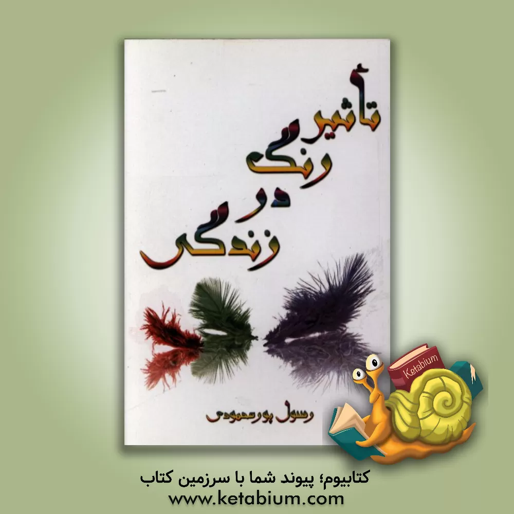 کتاب تاثیر رنگ در زندگی اثر رسول پورمحمودی