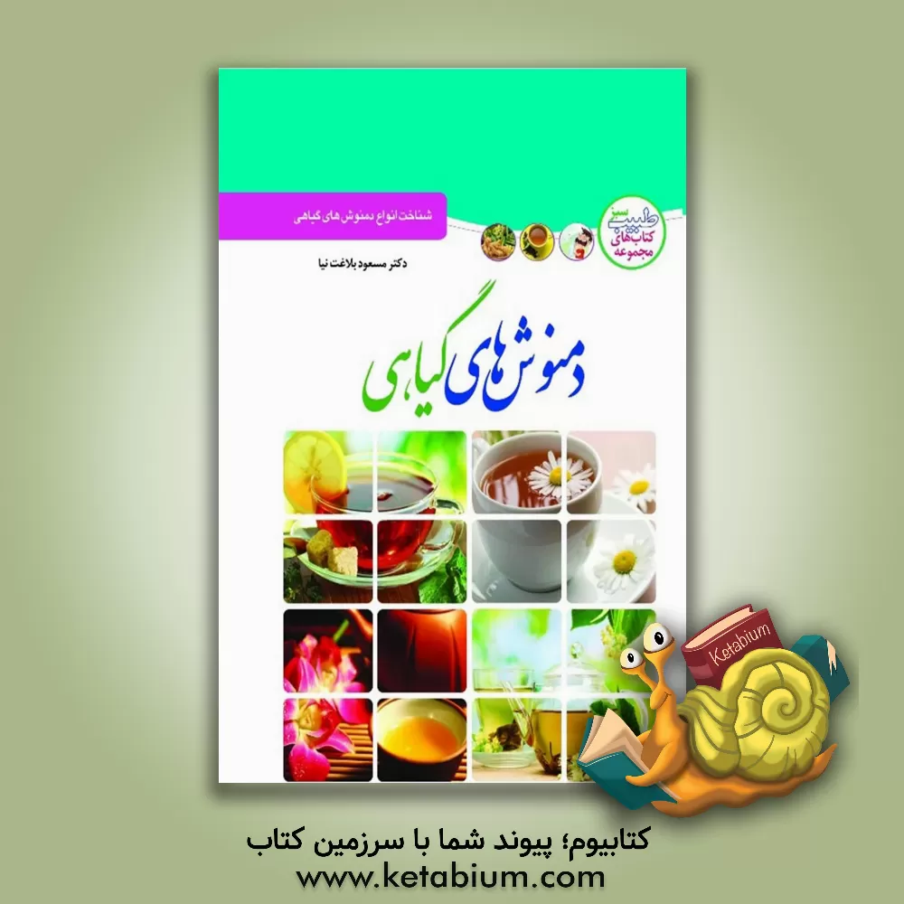 کتاب دمنوش های گیاهی اثر مسعود بلاغت‌نیا