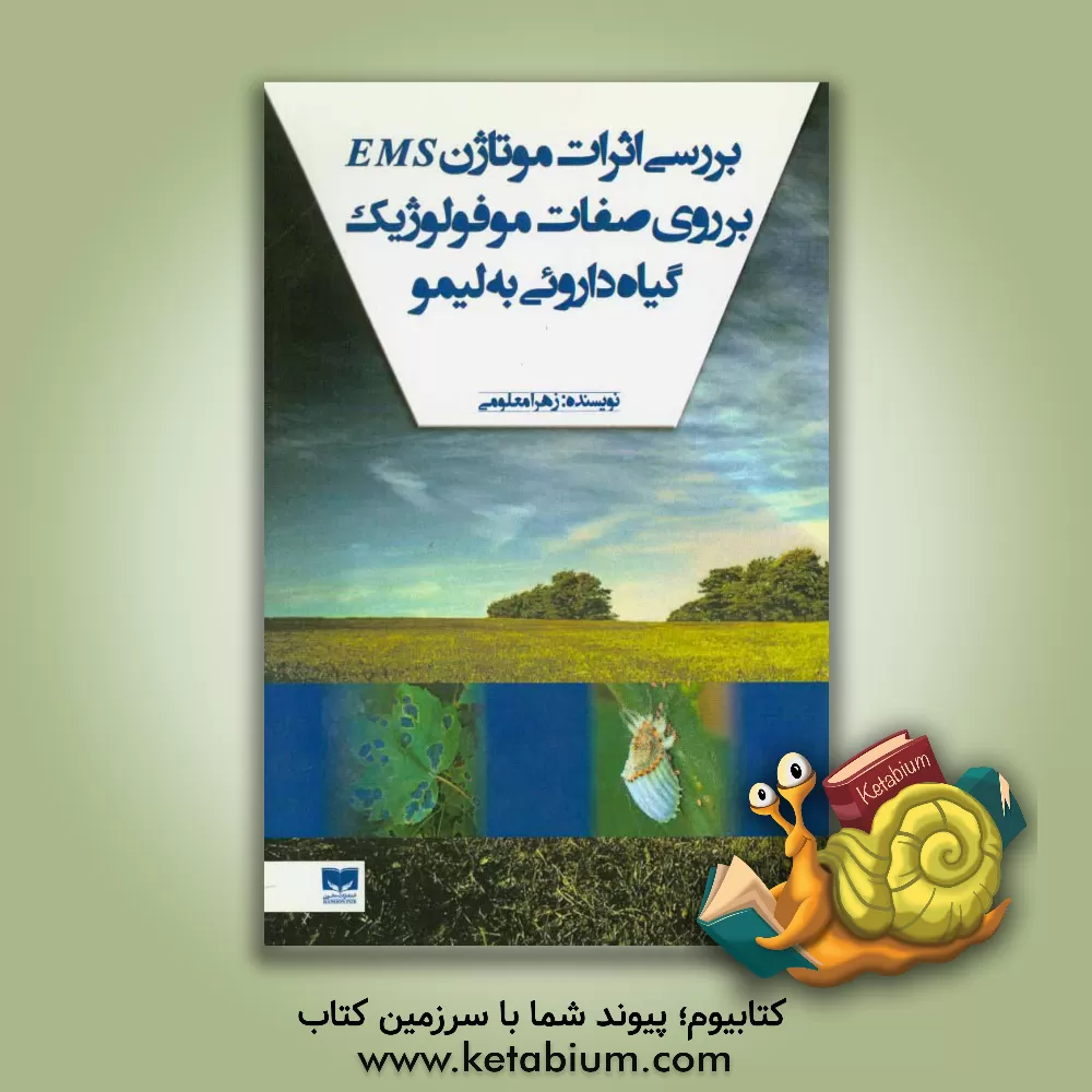 کتاب بررسی اثرات موتاژن EMS بر روی صفات مرفواوژیک گیاه داروئی به لیمو |اثر زهرا معلومی