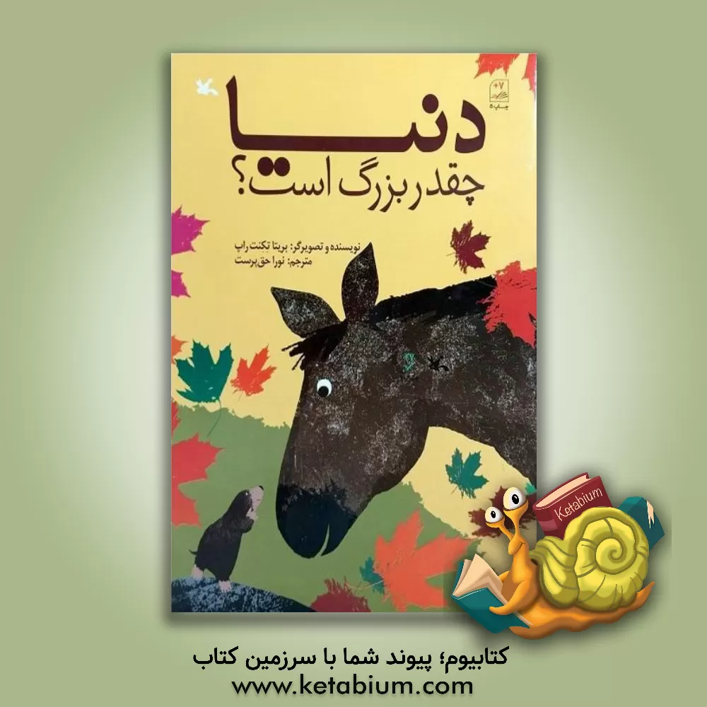 کتاب دنیا چه قدر بزرگ است؟ اثر بریتا تکنت‌راپ