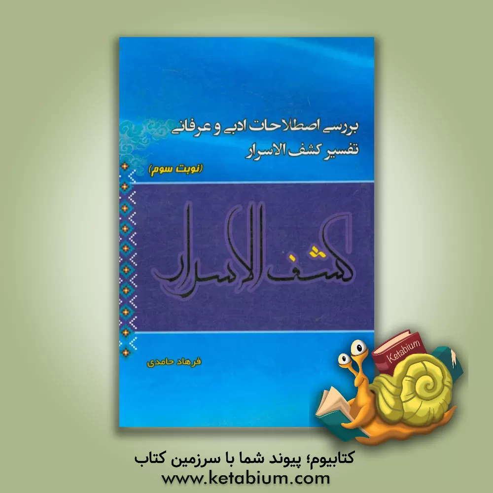 کتاب بررسی اصطلاحات ادبی و عرفانی تفسیر کشف الاسرار اثر فرهاد حامدی