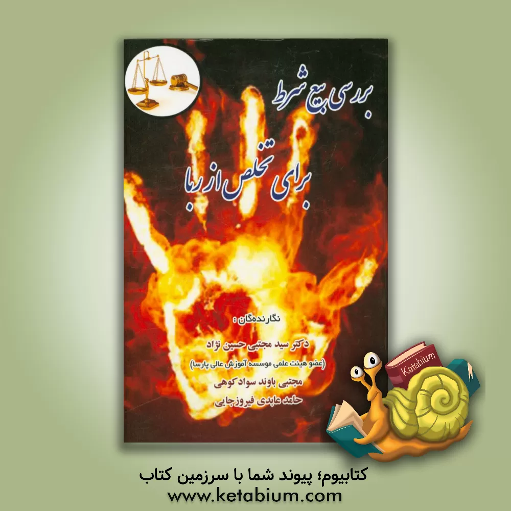 کتاب بررسی بیع شرط برای تخلص از ربا اثر سیدمجتبی حسین‌نژاد