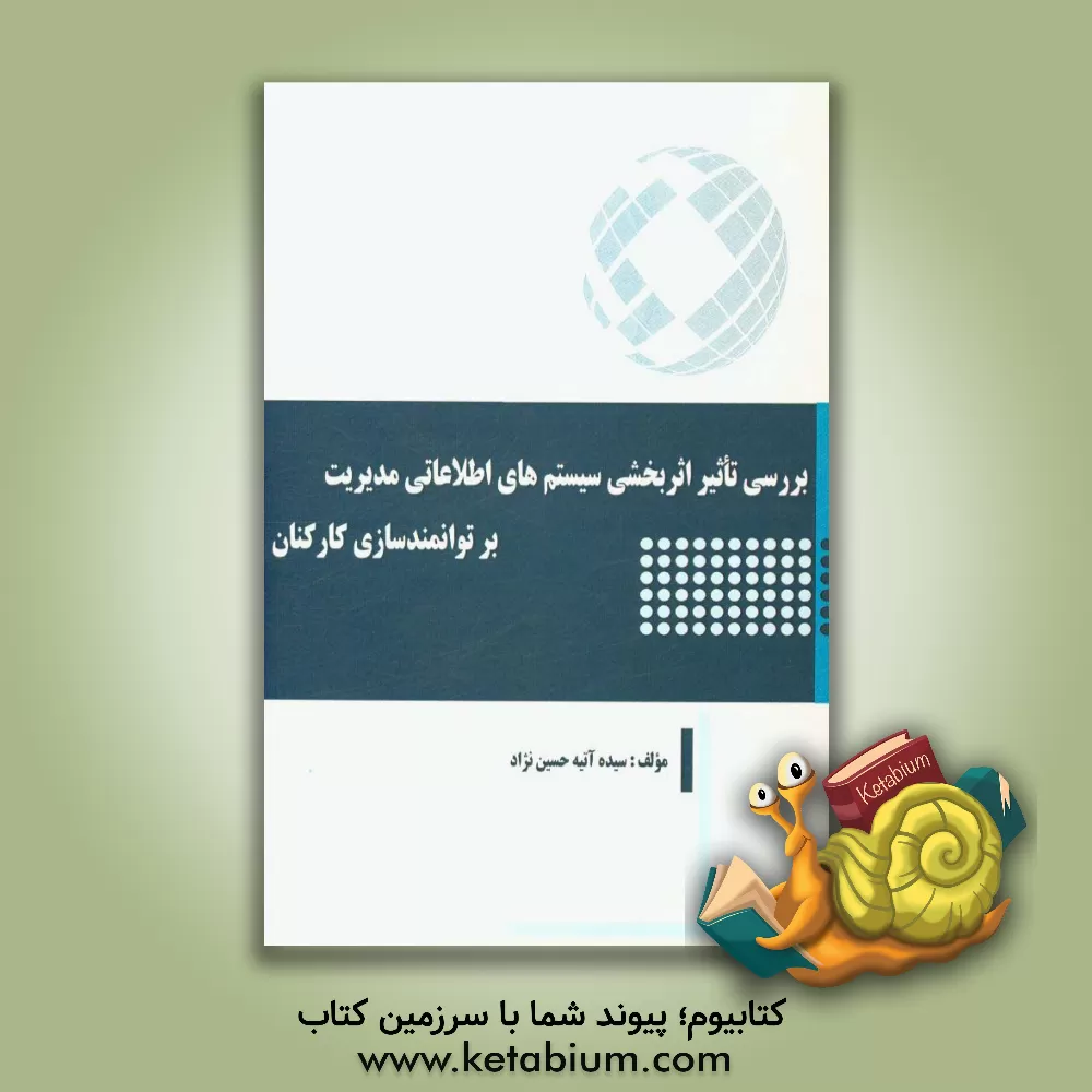 کتاب بررسی تاثیر اثربخشی سیستم های اطلاعاتی مدیریت بر توانمندسازی کارکنان اثر سیده‌آتیه حسین‌نژاد