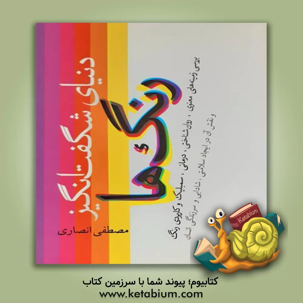 کتاب دنیای شگفت انگیز رنگ ها اثر بهزاد انصاری