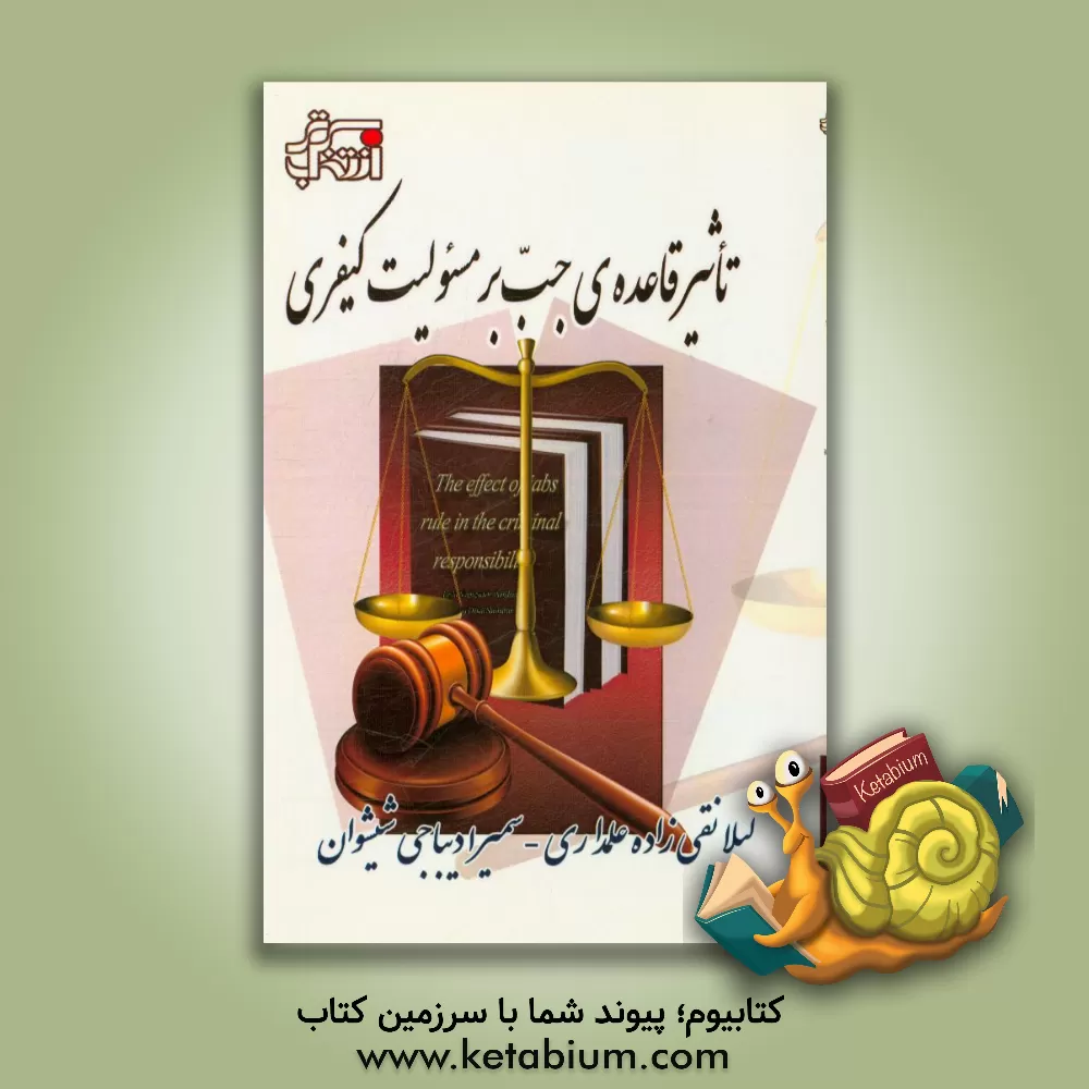 کتاب تاثیر قاعده ی جب  بر مسئولیت کیفری اثر لیلا نقی‌زاده‌علمداری