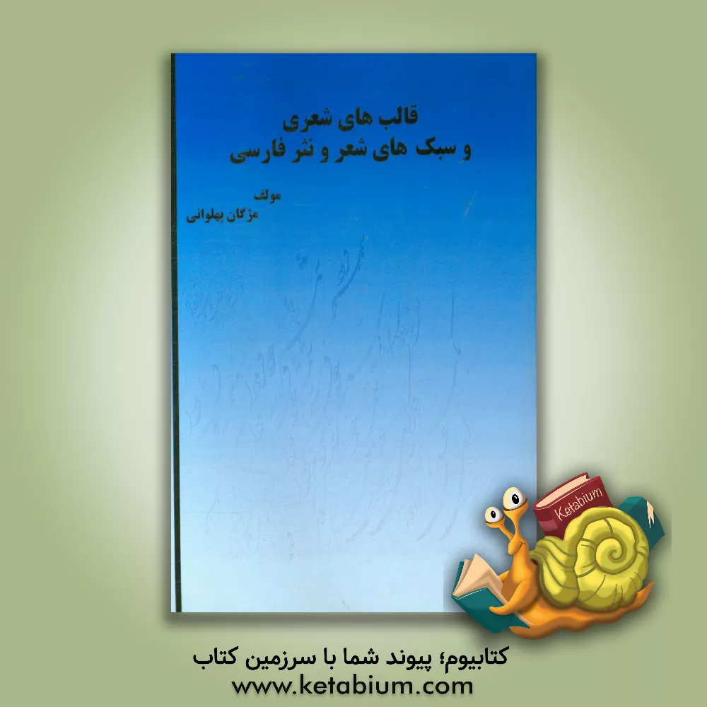کتاب قالب های شعری و سبک های شعر و نثر فارسی اثر مژگان پهلوانی