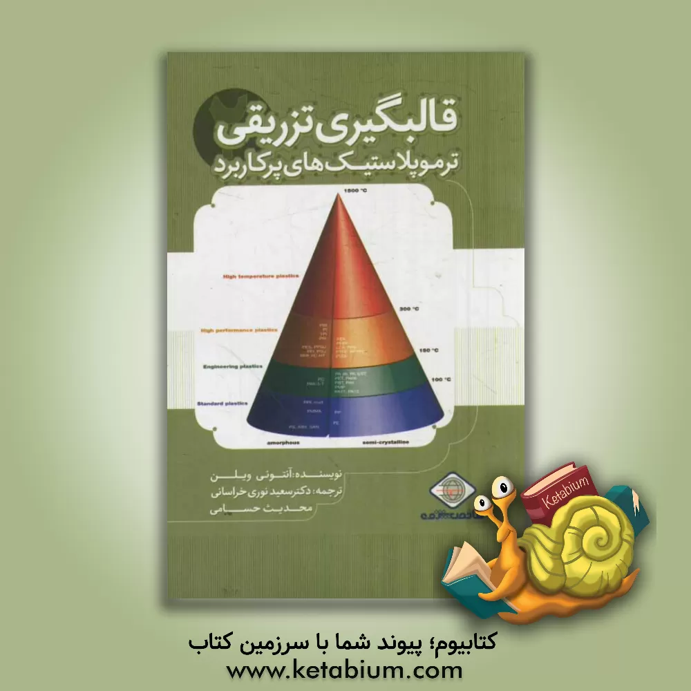 کتاب قالبگیری تزریقی: ترموپلاستیک های پرکاربرد اثر آنتونی ویلن