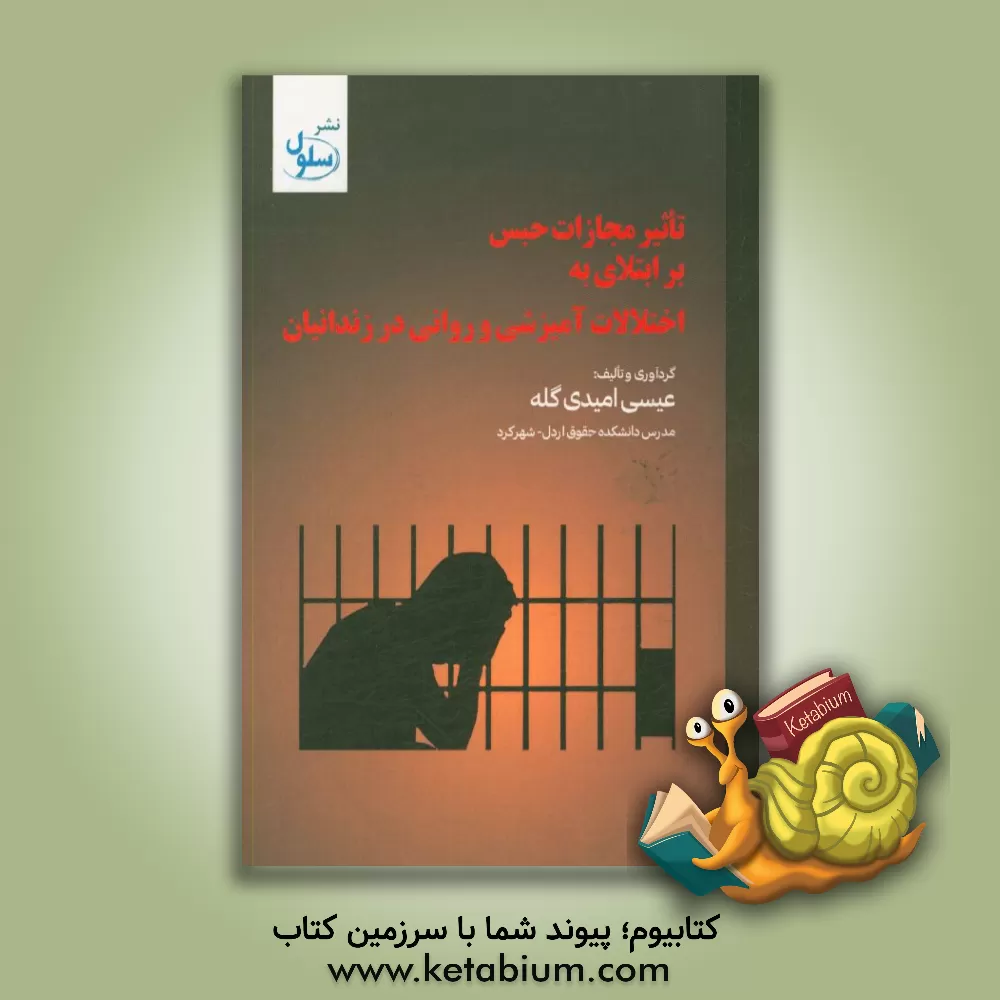 کتاب تاثیر مجازات حبس بر ابتلای به اختلالات آمیزشی و روانی در زندانیان اثر عیسی امیدی‌گله