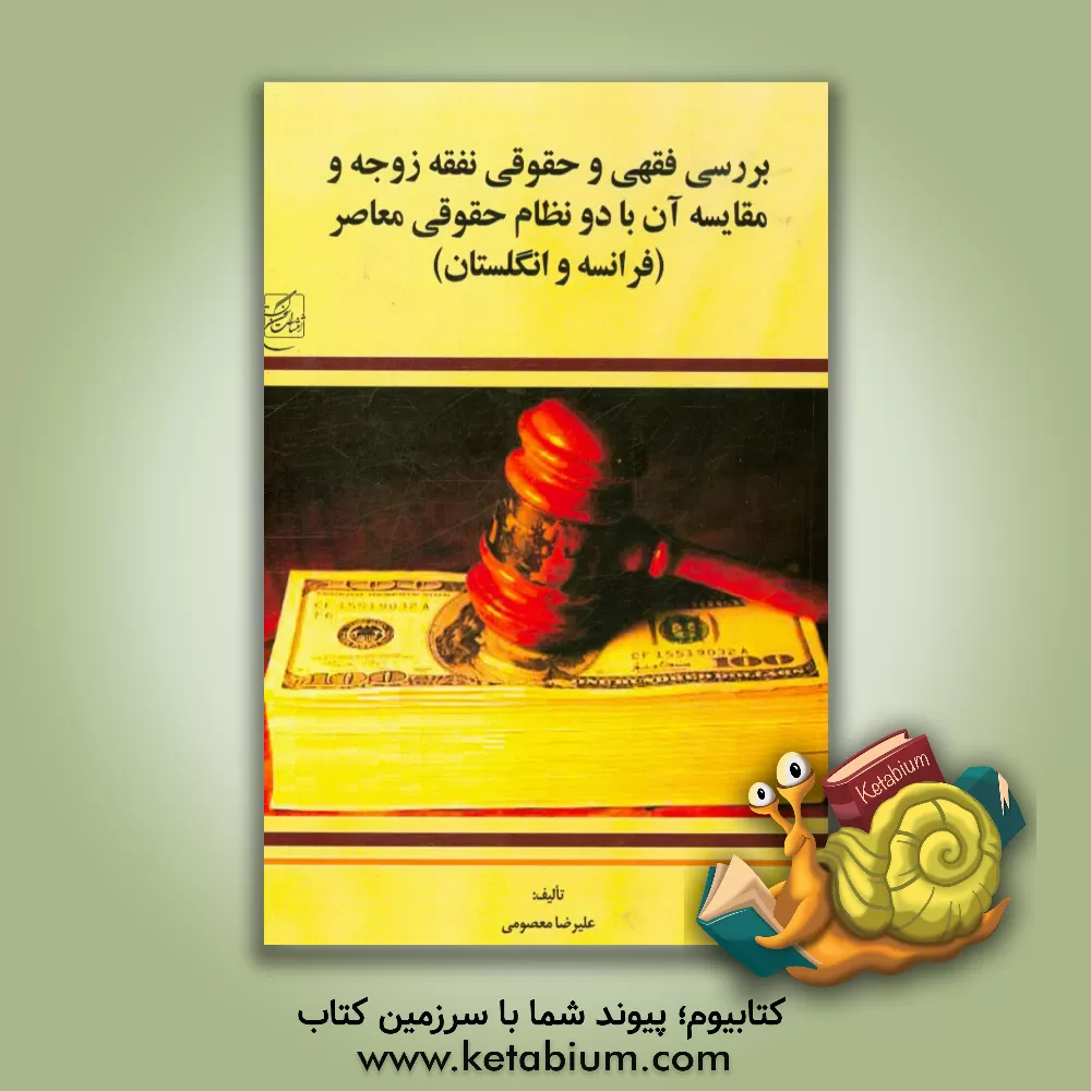 کتاب بررسی فقهی و حقوقی نفقه زوجه و مقایسه آن با دو نظام حقوقی معاصر (فرانسه و انگلستان) اثر علیرضا معصومی