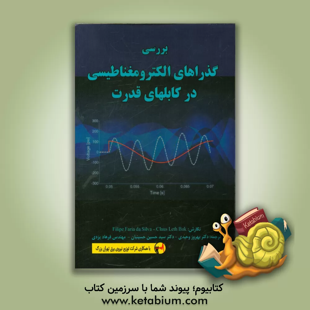 کتاب بررسی گذارهای الکترومغناطیسی در کابل های قدرت اثر فلیپه‌ فاریا دا سیلوا