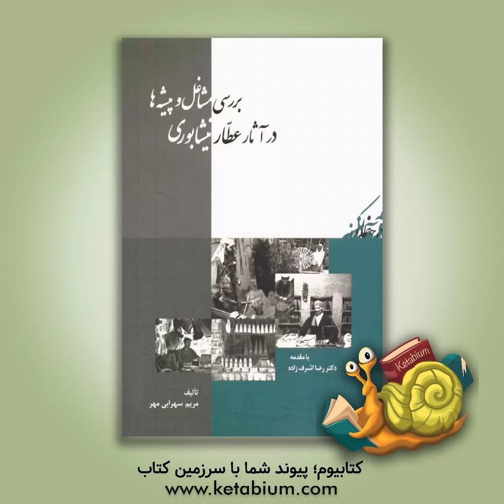 کتاب بررسی مشاغل و پیشه ها در آثار عطار نیشابوری |اثر مریم سهرابی مهر