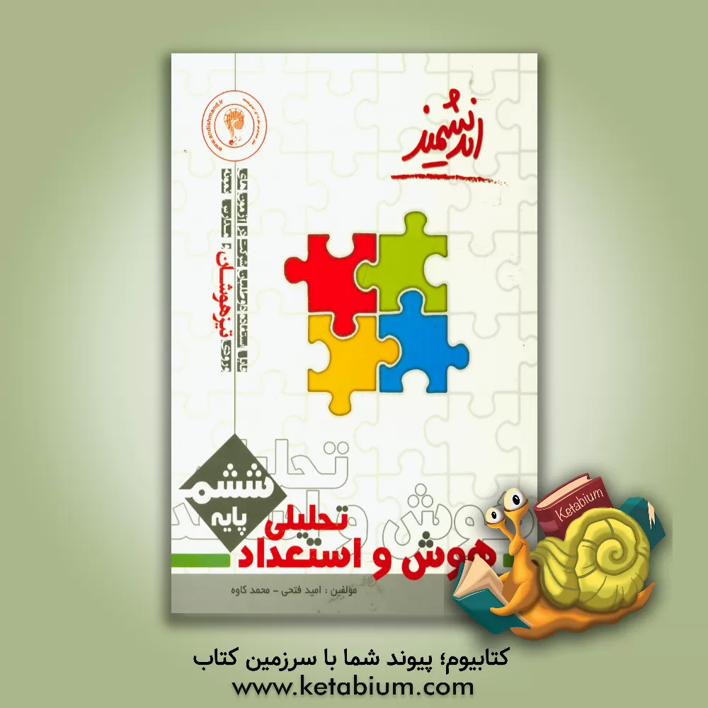 کتاب هوش و استعداد تحلیلی پایه ششم تیزهوشان اندیشمند ... اثر امید فتحی