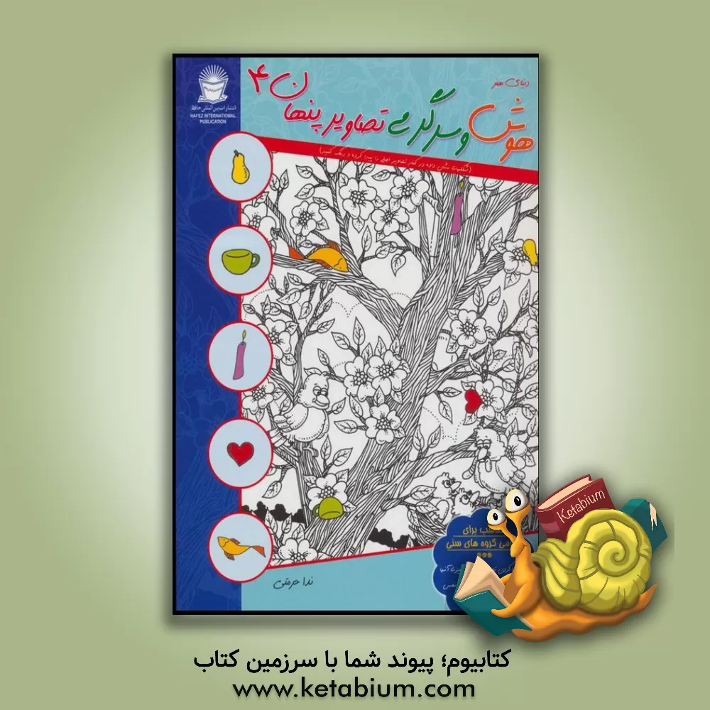 کتاب هوش و سرگرمی تصاویر پنهان 4 اثر ندا حرمتی