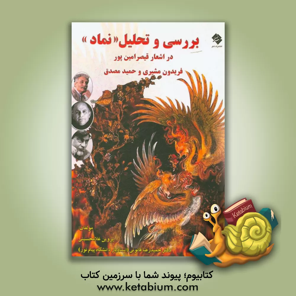 کتاب بررسی و تحلیل "نماد" در اشعار قیصر امین پور، فریدون مشیری و حمید مصدق اثر پروین غلامحسینی