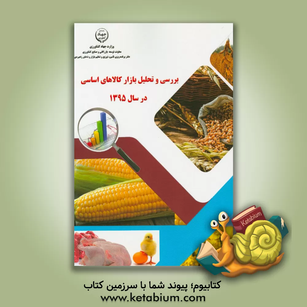 کتاب بررسی و تحلیل بازار کالاهای اساسی در سال 1395 اثر ابراهیم جاودان