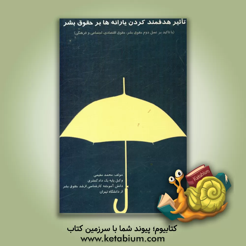 کتاب تاثیر هدفمند کردن یارانه ها بر حقوق بشر (با تاکید بر نسل دوم حقوق بشر، حقوق اقتصادی، اجتماعی و فرهنگی) اثر محمد مقیمی