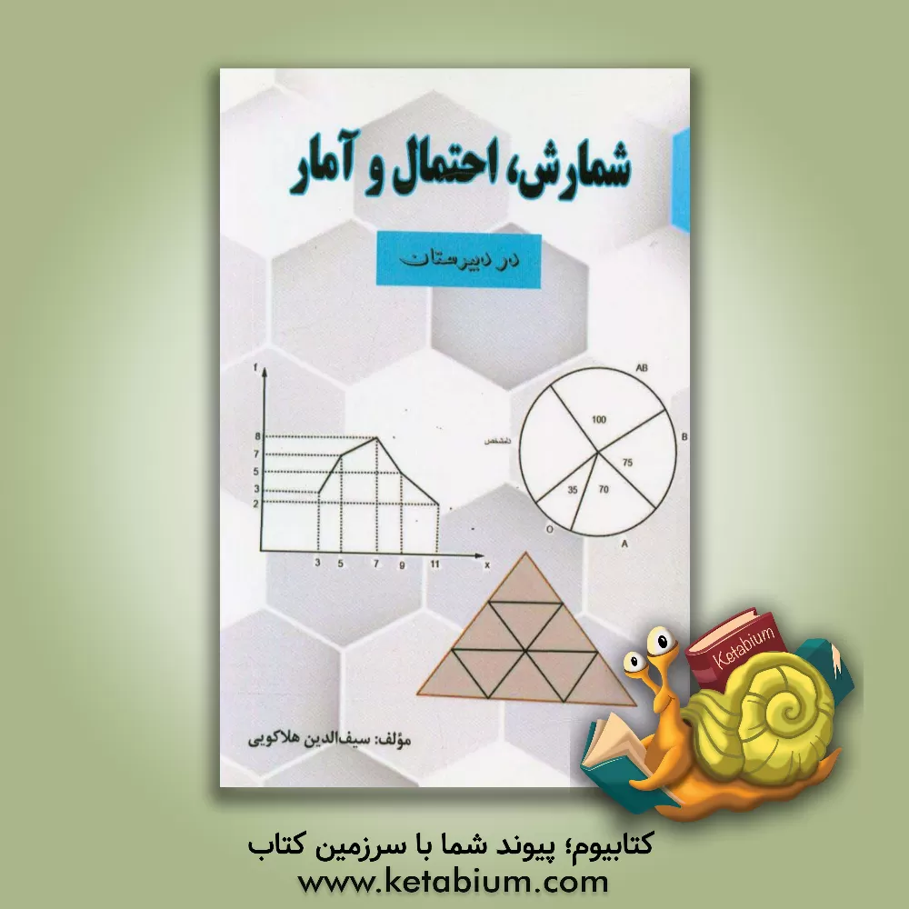 کتاب شمارش، احتمال و آمار در دبیرستان اثر سیف‌الدین هلاکویی