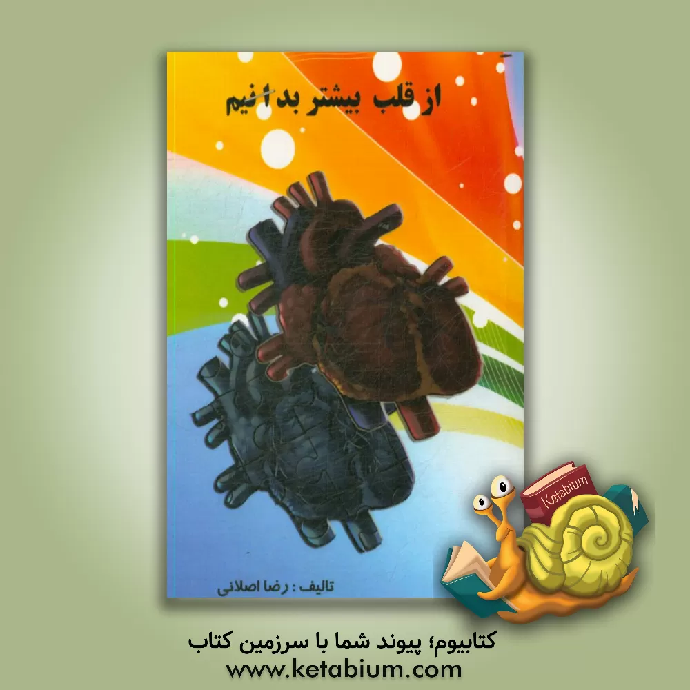 کتاب از قلب بیشتر بدانیم اثر رضا اصلانی