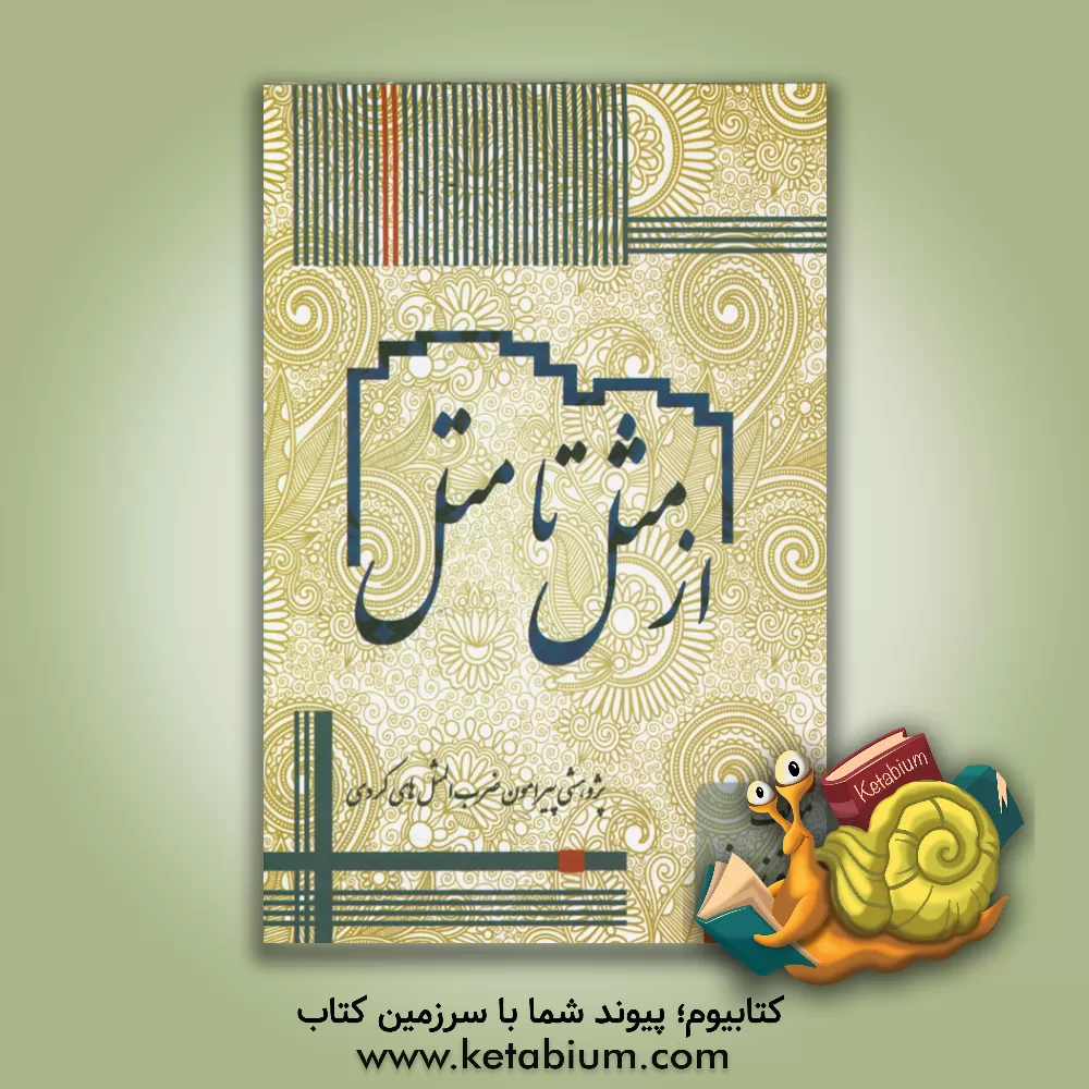 کتاب از مثل تا مثل اثر مینو زمانی