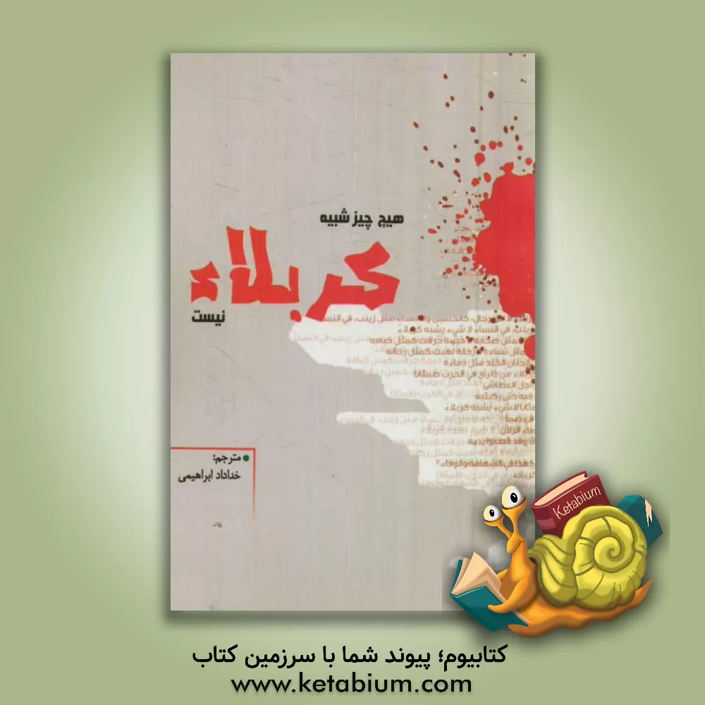 کتاب هیچ چیز شبیه کربلا نیست اثر هادی مدرسی