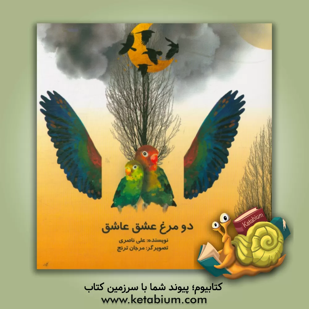 کتاب دو مرغ عشق عاشق اثر علی ناصری