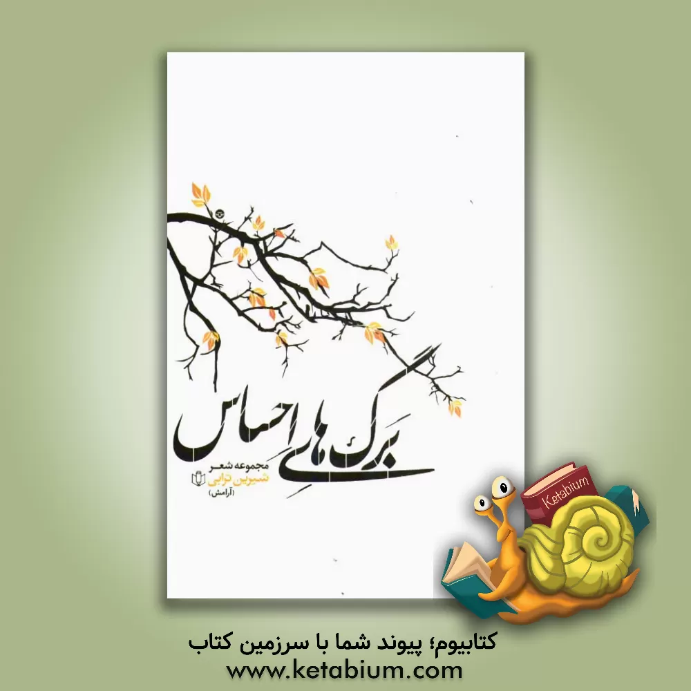 کتاب برگ های احساس: مجموعه شعر اثر شیرین ترابی