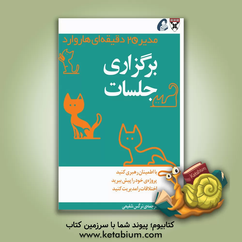 کتاب برگزاری جلسات: مدیر 20 دقیقه ای اثر نرگس شفیعی
