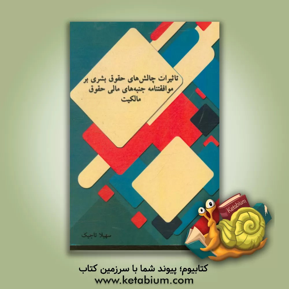 کتاب تاثیرات چالش های حقوق بشری بر موافقتنامه جنبه های مالی حقوق مالکیت اثر سهیلا تاجیک
