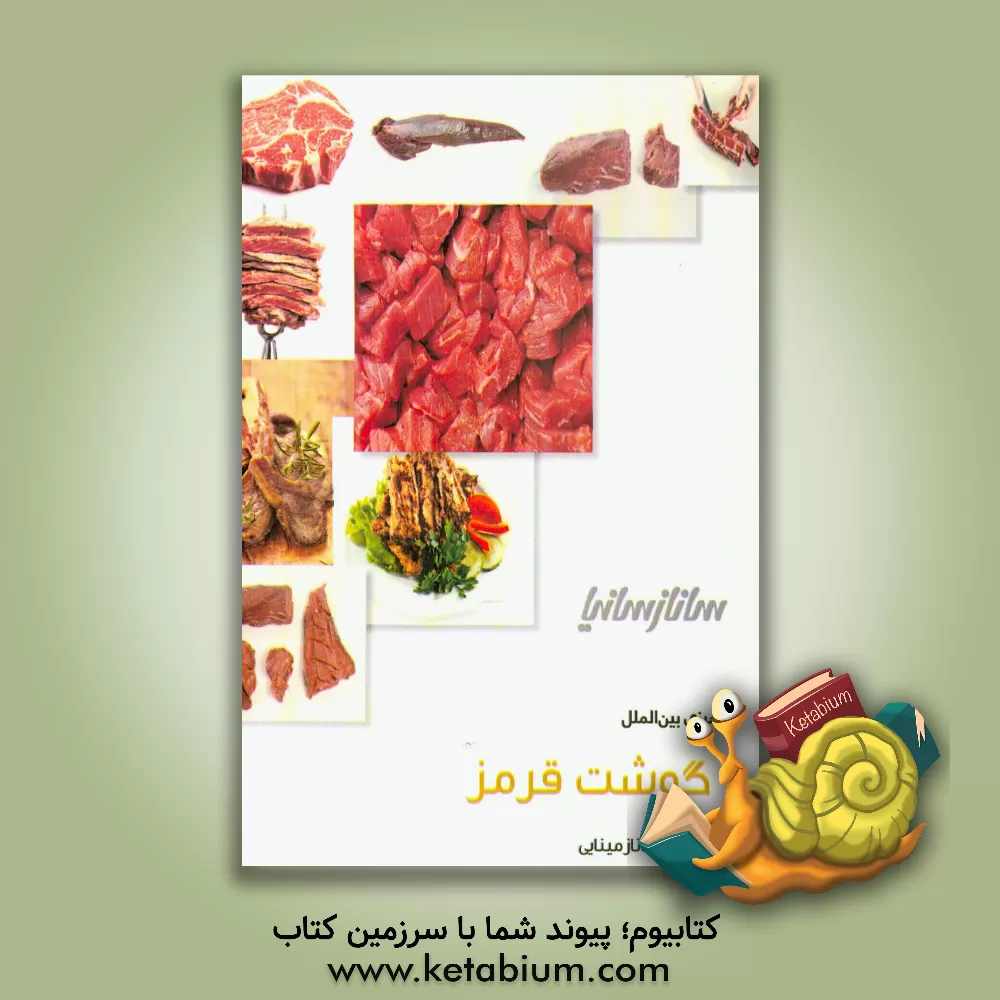 کتاب گوشت قرمز اثر ساناز مینایی