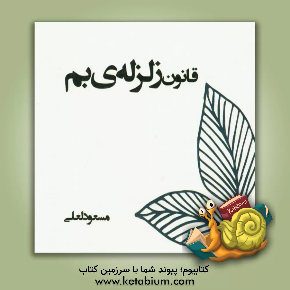 کتاب قانون زلزله ی بم اثر مسعود لعلی