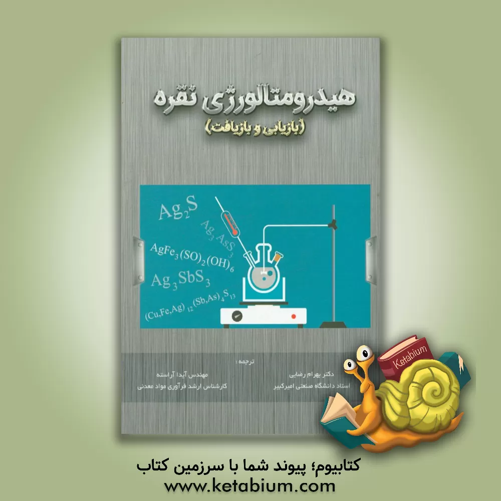 کتاب هیدرومتالورژی نقره: بازیابی و بازیافت اثر سید صابر