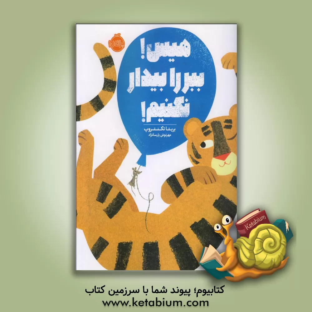 کتاب هیس! ببر را بیدار نکنیم! اثر بریتا تکنتروپ